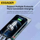 Автомобильное зарядное устройство Essager 80W LED(1 Type-C 36w + 2 USB 2x22,5w) Metall - изображение 3