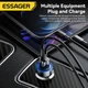 Автомобільний зарядний пристрій Essager Type-c 36w+ USB qc 3.0 18w Metall (54W) - зображення 6
