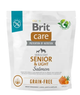 Сухий корм для старіючих собак Brit Care Dog Grain-free Senior & Light беззерновий (лосось) 1 кг (172205) - изображение 1