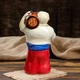 Штоф з чарками Козак з бочкою - набір для коньяку та алкогольних напоїв - зображення 4