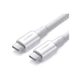 Дата кабель USB-C to USB-C 1.0m US300 20V/5A 100W White Ugreen (60551) - изображение 2