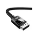 Кабель мультимедійний DisplayPort M to DisplayPort M 5.0m V1.4 braided DP114 black Ugreen (80394) - зображення 7