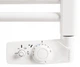 Сушарка для рушників-радіатор електричний ATLANTIC 2012 Narrow White 300 W з терморегулятором (850303) - зображення 3