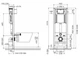 Инсталляция CERSANIT Aqua 22 MECH QF Set B208 + унитаз Carina CleanON с сиденьем Slim Soft Close + панель - изображение 8