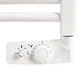 Сушарка для рушників-радіатор електричний ATLANTIC 2012 Straight White 500 W з терморегулятором (850355) - зображення 3