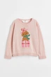 Джемпер пудро-розовый Собака H&M 92см(400092338) - изображение 1