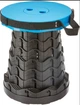 Стул раскладной туристический Telescopic stool 47 см (черно-голубой) - изображение 2
