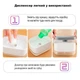 Дозатор для моющего средства диспенсер нажимной с губкой Soap pump and sponge Бело-серый - изображение 5
