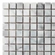 Мозаика из мрамора Матовая МКР-4СН (15x15) White Mix - изображение 4