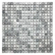 Мозаика из мрамора Матовая МКР-4СН (15x15) Black - изображение 1