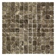 Мозаика из мрамора Полированная МКР-2П (23x23) Emperador Medium - изображение 1