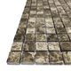 Мозаика из мрамора Полированная МКР-4П (15x15) Emperador Medium - изображение 3