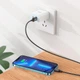 Кабель зарядки и передачи данных Hoco X91 Radiance charging USB to Lightning 3m, 2.4A black - изображение 5