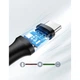 Кабель USB 2.0 AM-Type-C M UGREEN US287 3м 3A 18W Nickel Plating 60826 Чорний - зображення 7