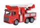 Машинка инерционная Same Toy Truck Пожарная машина с подъемным краном - изображение 1