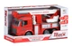 Машинка инерционная Same Toy Truck Пожарная машина с подъемным краном - изображение 3