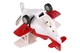 Самолет металический инерционный Same Toy Aircraft красный - изображение 3