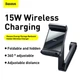 Тримач Baseus Energy Storage Backseat Holder Wireless Charger |15W, 360°| (WXHZ-01) чорный - зображення 9