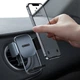 Держатель BASEUS Easy Control Clamp Car Mount Holder (Applicable to Round Air Outlet) |4.7-6.7"| (SUYK000201) - изображение 5
