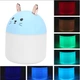 Увлажнитель воздуха и ночник Котик 2в1 Humidifiers с подсведкой, ультразвуковой Голубой - изображение 5