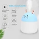Увлажнитель воздуха и ночник Котик 2в1 Humidifiers с подсведкой, ультразвуковой Голубой - изображение 6