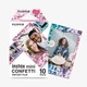 Фотопапір для камери Fujifilm Instax Mini Confetti instant Film 10 аркушів для instax mini 12, 11, 9, LiPlay, 7S, 8, 40, 70, 90, 99, evo (1 картридж = 10 фотографій) Японія - зображення 1