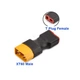 Переходник коннектора с XT60 на T plug Переходник адаптер для подключения аккумулятора - изображение 3