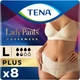 Підгузки для дорослих Tena Lady Pants Plus для жінок Large 8 шт (7322540920796) - зображення 1