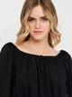 Блузка женская H&M 0871480 S Черная (SZ2000215059754) - изображение 4