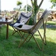 Крісло складане Naturehike Moon Beach MW01 NH19Y001-Z, 600D Oxford / алюміній, чорний - изображение 2