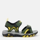 Подростковые сандалии для мальчика Kangaroos K-Mont II 18729-000-8504 35 Оливковый/Желтый (4061578712845) - изображение 1