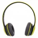 Бездротові навушники Wireless P47 SD + Bluetooth 5.0+EDR MP3 плеєр Green - зображення 2
