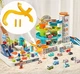 Детский развивающий игровой автотрек парковка 2в1 TUOSIQI TOYS для мальчика с машинками и подъемником Световые и звуковые эффекты - изображение 6
