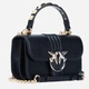 Torebka crossbody damska ze skóry naturalnej Pinko Mini Love Bell Bag 100620A0O1-Z99U Czarna (8057769031976) - obraz 3