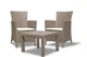 Набір пластикових садових меблів Keter Rosario Balcony SET 216938 капучіно - изображение 1