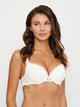 Бюстгальтер з Push-up LingaDore 1400 70D Ivory (8717912241613) - зображення 1