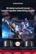 Колонка Bluetooth портативна бездротова Lenovo K30 thinkplus 5.0 1200mAh 5W Black - зображення 7