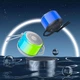 Портативна Колонка BR28 Bluetooth для прослуховування музики з чорним підсвічуванням (759686) - зображення 2