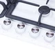 Газовая варочная поверхность Perfelli hgm 61624 wh - изображение 3