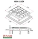 Газовая варочная поверхность Perfelli hgm 61624 wh - изображение 10