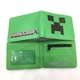 Гаманець дитячий крипер Minecraft Майнкрафт Зелений Bioworld - зображення 2