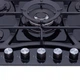 Газовая варочная поверхность weilor gg w714 bl - изображение 4