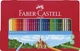 Кольорові олівці Faber-Castell 36 кольорів у металевому пеналі (8991761324011) - зображення 1