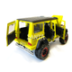 Машинка металлическая детская Mercedes G500 мерседес, желтый, Автоэксперт, 1:24, свет, инерция, открываются двери, багажник, капот, 20*10*11см (GT-09002) - изображение 6