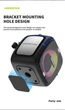 Портативна бездротова Bluetooth колонка Hopestar Party one |BT5.1, 80W, TWS, AUX/TF/USB, 10h, IPX6| Blue - зображення 7