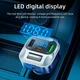 Автомобильный FM-трансмиттер модулятор Hoco FM Launcher E75 Bravery |2xUSB,1xType-C, QC3.0, PD30W, BT5.0| - изображение 10