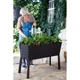 Грядка для рослин на ніжках KETER EASY GROWING 120 L 230298 квітковий горшок (графіт) - изображение 3