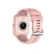 Смарт годинник жіночий Lefun eWatch Pink (тонометр, пульсоксиметр, дзвінки) 2 ремінці - зображення 3