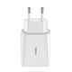 Мережевий зарядний пристрій Baseus Speed Mini QC Single U QC3.0 18W USB 3A Білий - зображення 2