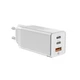 Сетевое зарядное устройство Baseus Quick GaN Travel QC4.0+PD3.0 65W USB+2Type-C 5A Белый - изображение 6